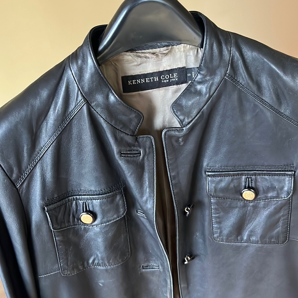 Kenneth Cole Leather Jacket